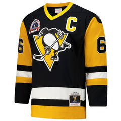 NHL Mario Lemieux Pittsburgh Penguins 1991-92 Power Play Jersey - Black