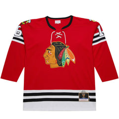 NHL Bobby Hull Chicago Blackhawks 1960-61 Power Play Jersey - Scarlet