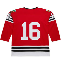 NHL Bobby Hull Chicago Blackhawks 1960-61 Power Play Jersey - Scarlet