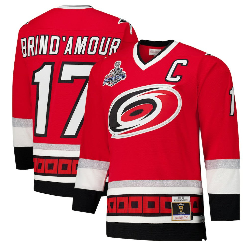 NHL Rod Brind'Amour Carolina Hurricanes 2005-06 Power Play Jersey - Red