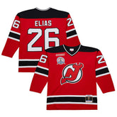 NHL Patrik Elias New Jersey Devils 1999-00 Power Play Jersey - Red