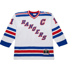 NHL Mark Messier New York Rangers 1993-94 Power Play Jersey - White