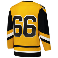 NHL Mario Lemieux Pittsburgh Penguins 1984-85 Power Play Jersey - Gold