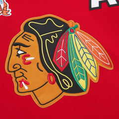 NHL Chris Chelios Chicago Blackhawks 1991-92 Power Play Jersey - Red