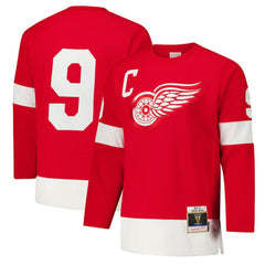 NHL Gordie Howe Detroit Red Wings 1960-61 Power Play Jersey - Red