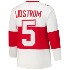 NHL Nicklas Lidstrom Detroit Red Wings 2008-09 Power Play Jersey - White