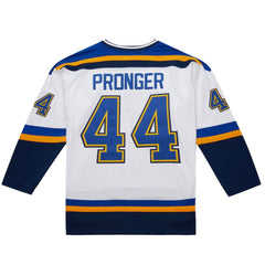 NHL Chris Pronger St. Louis Blues 1999-00 Power Play Jersey - White