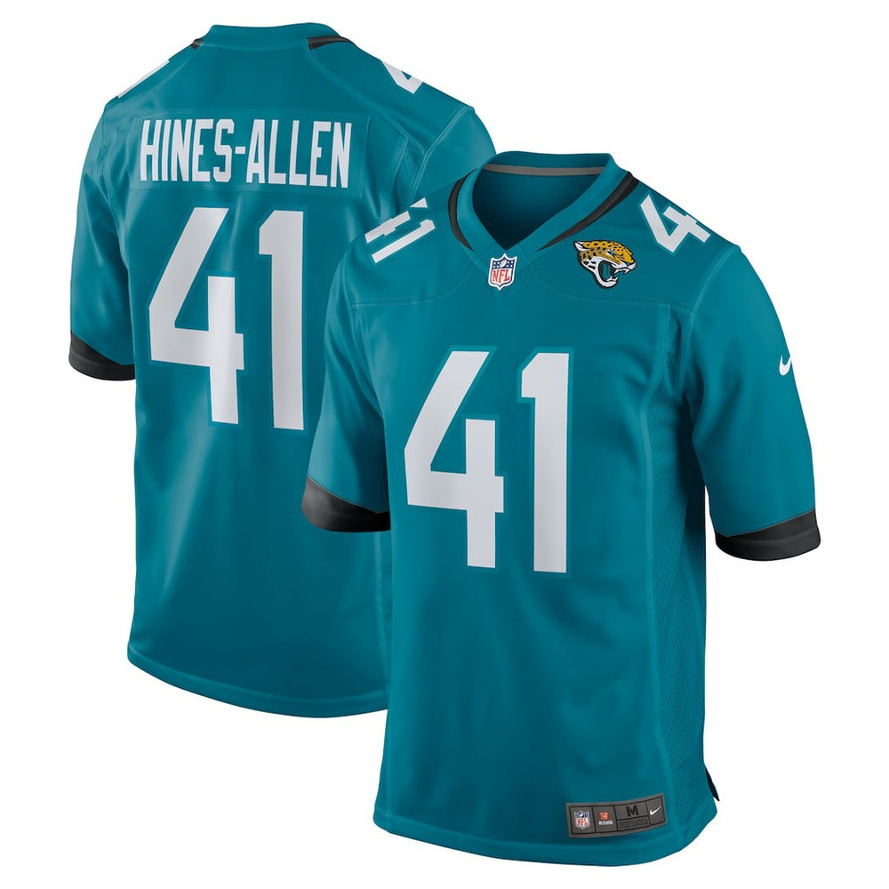 NFL Josh Hines-Allen Jacksonville Jaguars Player Game Jersey - Teal