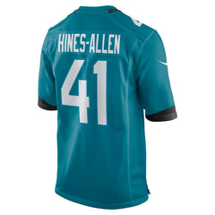 NFL Josh Hines-Allen Jacksonville Jaguars Player Game Jersey - Teal
