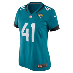 NFL Josh Hines-Allen Jacksonville Jaguars Women's Player Game Jersey - Teal