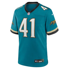 NFL Josh Hines-Allen Jacksonville Jaguars Prowler Throwback Player Game Jersey - Teal
