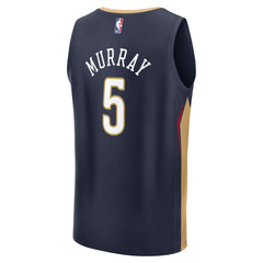 NBA Dejounte Murray New Orleans Pelicans Fast Break Replica Player Jersey - Icon Edition - Navy