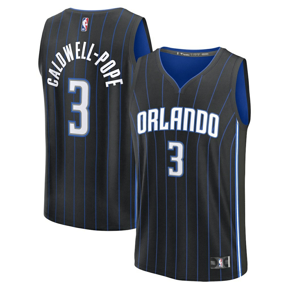 NBA Kentavious Caldwell-Pope Orlando Magic Youth Fast Break Replica Player Jersey - Icon Edition - Black