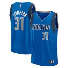 NBA Klay Thompson Dallas Mavericks Fast Break Replica Player Jersey sale - Icon Editi- Blue