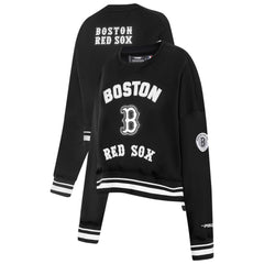 Boston Red Sox Pro Standard Women's Pearl Cropped Pullover Sweatshirt
- Black Pullover