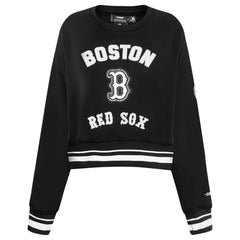 Boston Red Sox Pro Standard Women's Pearl Cropped Pullover Sweatshirt
- Black Pullover