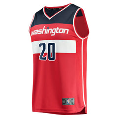 NBA Alexandre Sarr Washington Wizards Fast Break Replica Player Jersey - Icon Edition - Red