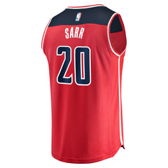 NBA Alexandre Sarr Washington Wizards Fast Break Replica Player Jersey - Icon Edition - Red