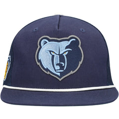 Memphis Grizzlies Roper Trucker Snapback Hat Navy