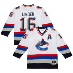 NHL Trevor Linden Vancouver Canucks 2003-04 Power Play Jersey - White