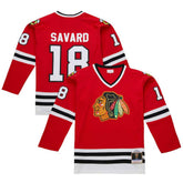 NHL Denis Savard Chicago Blackhawks 1980-81 Power Play Jersey - Scarlet