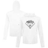 Pittsburgh Pirates Levelwear Anthem Home Field Pullover Hoodie - White Hoodies