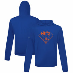 New York Mets Levelwear Anthem Home Field Pullover Hoodie - Royal Hoodies