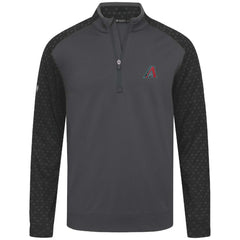 Arizona Diamondbacks Levelwear Aztec Insignia 2.0 Quarter-Zip Pullover Top - Charcoal Pullover