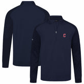 Cleveland Guardians Levelwear Aztec Insignia 2.0 Quarter-Zip Pullover Top - Navy Pullover