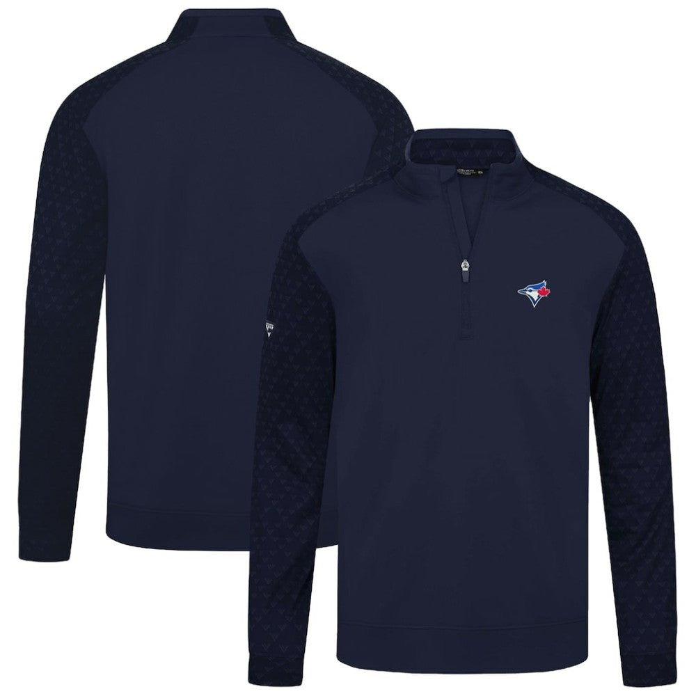 Toronto Blue Jays Levelwear Aztec Insignia 2.0 Quarter-Zip Pullover Top - Navy Pullover