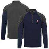 Minnesota Twins Levelwear Cadet Insignia 2.0 Raglan Quarter-Zip Jacket - Navy Jackets