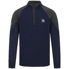New York Yankees Levelwear Cadet Insignia 2.0 Raglan Quarter-Zip Jacket - Navy Jackets