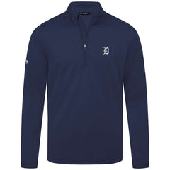 Detroit Tigers Levelwear Heron Insignia 2.0 Quarter-Zip Jacket - Navy Jackets
