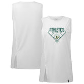 Athletics Levelwear Women's Influx Home Field Tank Top - White Tanks