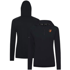 Baltimore Orioles Levelwear Women's Raven Insignia 2.0 Quarter-Zip Jacket - Black Jackets