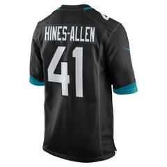 NFL Josh Hines-Allen Jacksonville Jaguars Alternate Game Jersey - Black