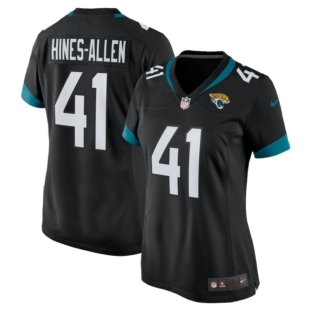 NFL Josh Hines-Allen Jacksonville Jaguars Women's Alternate Player Game Jersey - Black