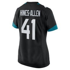 NFL Josh Hines-Allen Jacksonville Jaguars Women's Alternate Player Game Jersey - Black