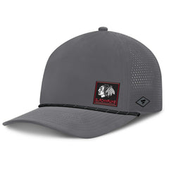 NHL Chicago Blackhawks Fanatics Captain Rope Adjustable Hat - Gray