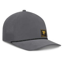 NHL Pittsburgh Penguins Fanatics Captain Rope Adjustable Hat - Gray