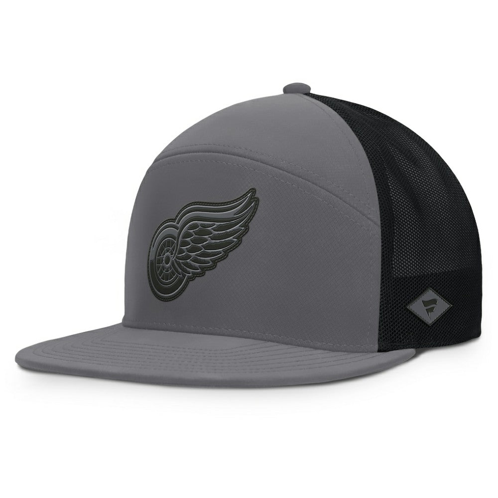 NHL Detroit Red Wings Fanatics Fairweather Adjustable Hat - Charcoal