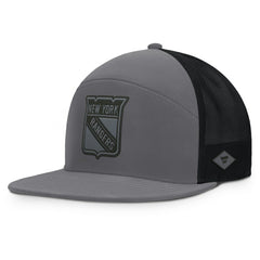 NHL New York Rangers Fanatics Fairweather Adjustable Hat - Charcoal