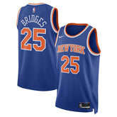 NBA Mikal Bridges New York Knicks Unisex 2024 Offseason Addition Swingman Jersey - Blue