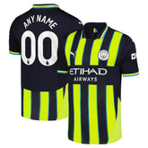 Manchester City 2024/25 Away Replica Custom Jersey Navy