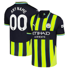 Manchester City 2024/25 Away Replica Custom Jersey Navy