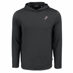 Cincinnati Reds Cutter & Buck Coastline Epic Comfort Recycled Eco Hoodie Long Sleeve T-Shirt - Black Hoodies