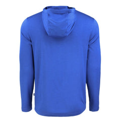 Chicago Cubs Cutter & Buck Coastline Epic Comfort Recycled Eco Hoodie Long Sleeve T-Shirt - Royal Hoodies