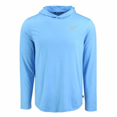 Kansas City Royals Cutter & Buck Coastline Epic Comfort Recycled Eco Hoodie Long Sleeve T-Shirt - Powder Blue Hoodies