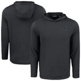 Miami Marlins Cutter & Buck Coastline Epic Comfort Recycled Eco Hoodie Long Sleeve T-Shirt - Black Hoodies