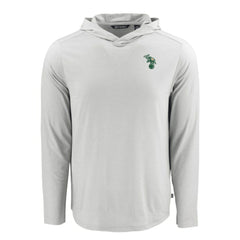 Athletics Cutter & Buck Coastline Epic Comfort Recycled Eco Hoodie Long Sleeve T-Shirt - Gray Hoodies